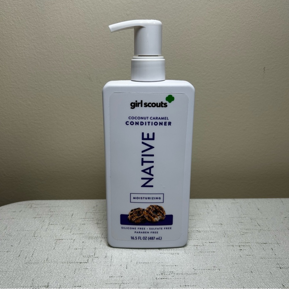 Native Girl Scouts Coconut Caramel Cookie Moisturizing Conditioner 16.5oz